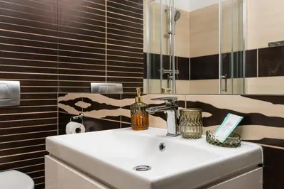 Łazienka w obiekcie Comfortable in Old Town with Parking-Sokolnicza by #Hoomvi