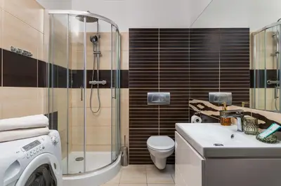 Łazienka w obiekcie Comfortable in Old Town with Parking-Sokolnicza by #Hoomvi