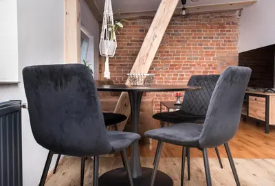 Część wypoczynkowa w obiekcie Apartament Nowy Świat 1