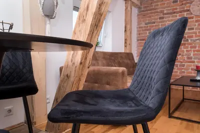 Część wypoczynkowa w obiekcie Apartament Nowy Świat 1