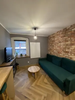 Część wypoczynkowa w obiekcie Apartament Rose Valley Dwa Zero