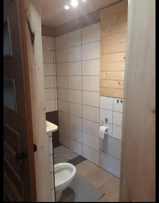 Łazienka w obiekcie Noclegi w Kudowie
