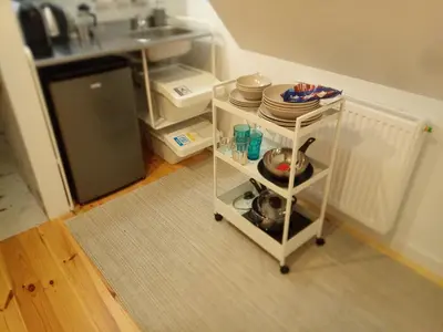 Kuchnia lub aneks kuchenny w obiekcie na Maków