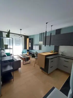 Kuchnia lub aneks kuchenny w obiekcie Green Apartment