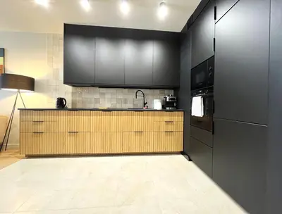 Kuchnia lub aneks kuchenny w obiekcie WYSZYŃSKIEGO Apartment - Self Check-In 20h - Parking &Lift