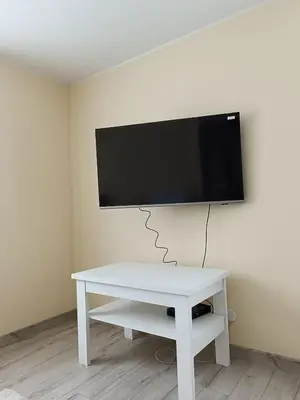 Telewizja i/lub zestaw kina domowego w obiekcie Apartament Rodzinny Silver 3 Sypialnie