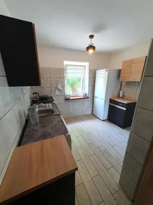 Kuchnia lub aneks kuchenny w obiekcie Apartament Chełmsko Śląskie