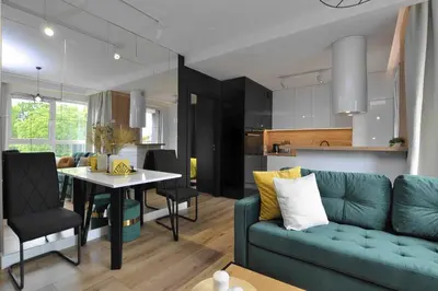Część wypoczynkowa w obiekcie APARTAMENT KRÓLOWEJ BONY- z garażem Centrum Gliwic