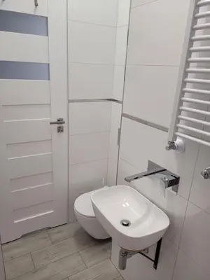 Łazienka w obiekcie Apartment Błękitny