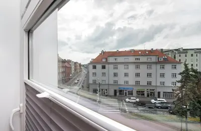 Budynek, w którym mieści się apartament
