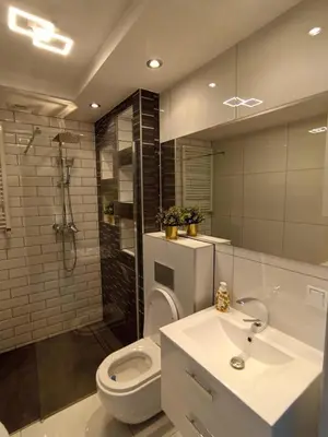 Łazienka w obiekcie Apartament Brzeg