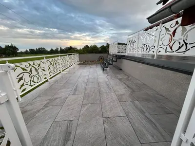 Balkon lub taras w obiekcie Restauracja & Bar u Dudy