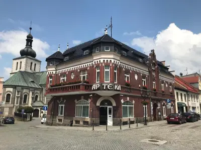 Budynek, w którym mieści się kwatera prywatna