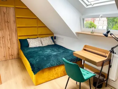 Część wypoczynkowa w obiekcie Apartament Kamienica Loft