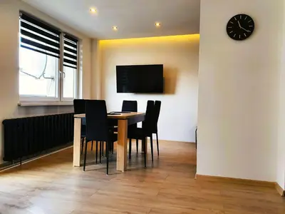 Telewizja i/lub zestaw kina domowego w obiekcie HappyStay Gold