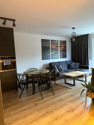 Część wypoczynkowa w obiekcie Apartament 25 Rowery, Spacery w Dolinie Baryczy - 5D Apartamenty