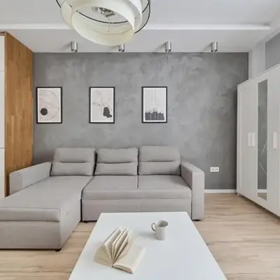 Modern Studio with Balcony for 4 Guests in Wrocław by Noclegi Renters