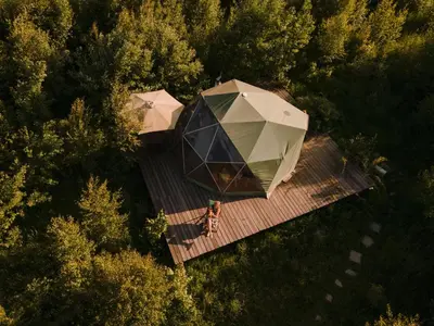 Plan piętra w obiekcie Vegan House