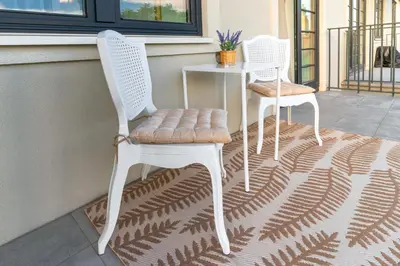 Balkon lub taras w obiekcie Apartament Versace Jana Pawła
