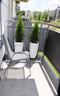 Balkon lub taras w obiekcie Apartament Amerigo