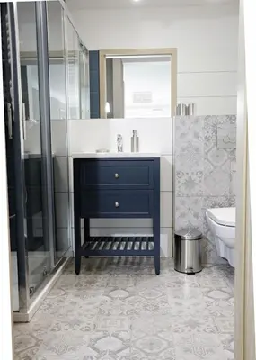 Łazienka w obiekcie Apartament Amerigo