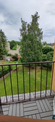 Balkon lub taras w obiekcie CITY VIEW Zamenhofa II