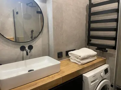 Łazienka w obiekcie Apartament Pyskowice Centrum