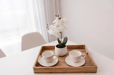 Zestaw do parzenia kawy i herbaty w obiekcie Apartament 8 Rozmarynowa 2 Residence Opole