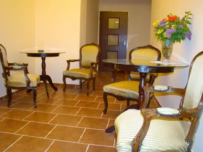 Część wypoczynkowa w obiekcie Hotel Polonia