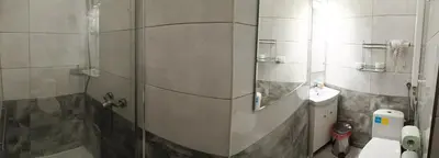 Łazienka w obiekcie Hotel Polonia