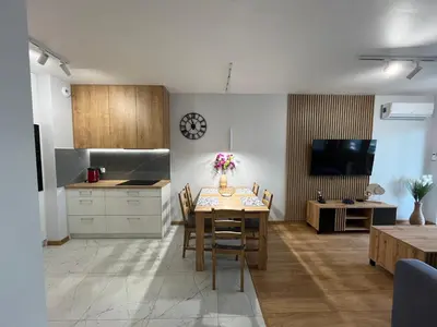 Kuchnia lub aneks kuchenny w obiekcie Apartament 45