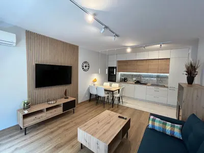 Kuchnia lub aneks kuchenny w obiekcie Apartament 45