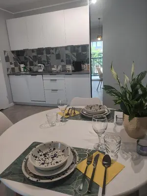 Kuchnia lub aneks kuchenny w obiekcie Elegant&cosy2