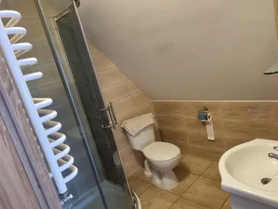 Łazienka w obiekcie Agroturystyka nad Stawem