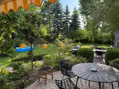 Ogród w obiekcie Serenity Garden Villas - Polanica-Zdrój