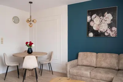 Część wypoczynkowa w obiekcie RentPlanet - Apartament Piłsudskiego