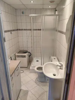 Łazienka w obiekcie Turawa Domek Letniskowy EWA