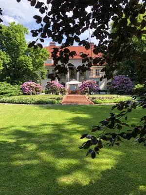 Ogród w obiekcie Rezydencja Willa Park & Restauracja