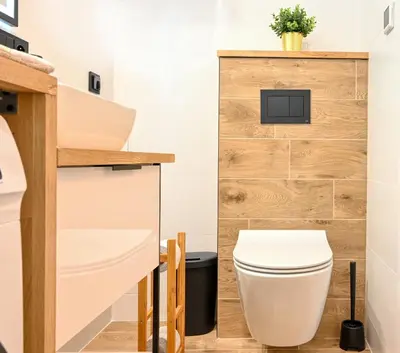Łazienka w obiekcie Apartament Wiesental