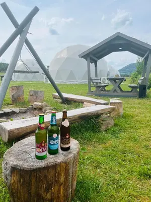 Plan piętra w obiekcie Tatra Glamp Okrzeszyn - Siec noclegowa Tatra Glamp