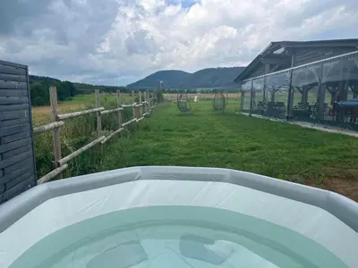 Plan piętra w obiekcie Tatra Glamp Okrzeszyn - Siec noclegowa Tatra Glamp
