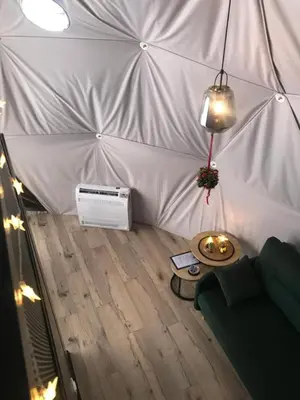 Plan piętra w obiekcie Tatra Glamp Okrzeszyn - Siec noclegowa Tatra Glamp