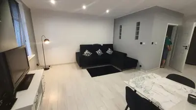 Część wypoczynkowa w obiekcie Komfortowy Apartament u Baltazara