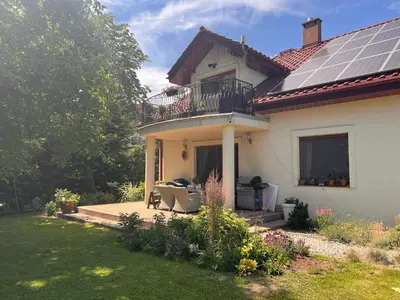 Ogród w obiekcie Apartament Pod Orzechem