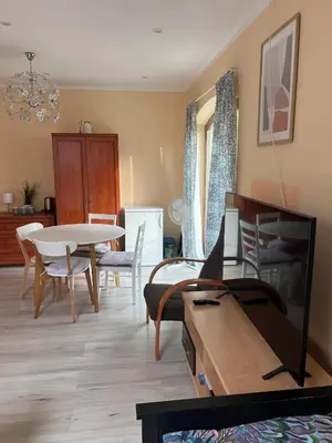 Część wypoczynkowa w obiekcie Apartament Pod Orzechem