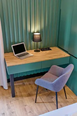 Plan piętra w obiekcie LAGUNA Ogrody Pieniawskie 33 EMERALD VIP-z balkonem