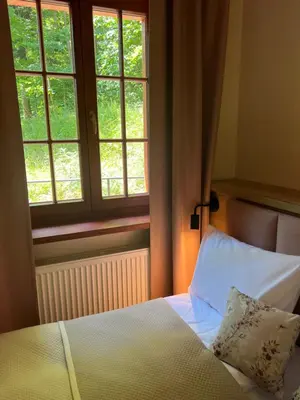 Łóżko lub łóżka w pokoju w obiekcie Villa Winkler