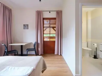 Łóżko lub łóżka w pokoju w obiekcie Villa Winkler