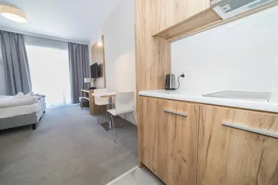 Kuchnia lub aneks kuchenny w obiekcie VacationClub - Aparthotel Czarna Góra 309