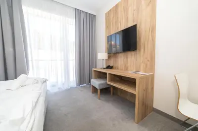 Telewizja i/lub zestaw kina domowego w obiekcie VacationClub - Aparthotel Czarna Góra 309